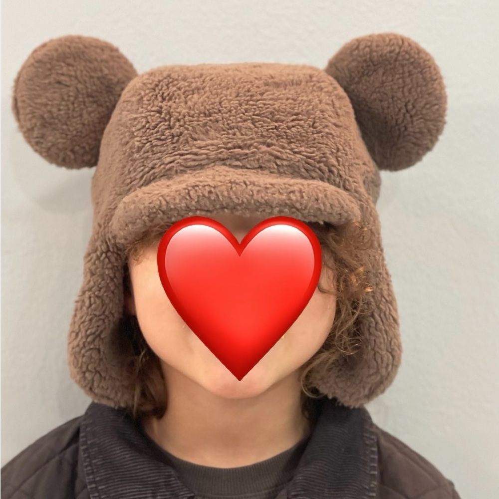 Brown Teddy Bear Ear Hat for Kids